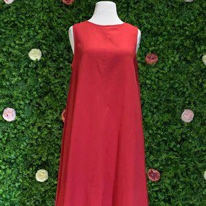 Linen Trapeze Dress - Embellish by Creativ…